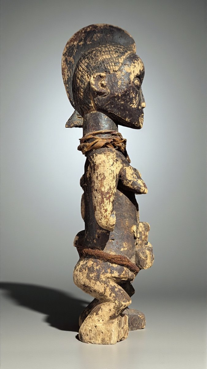 Yoruba Maternity - Solid Wood - Magic Charge - Nigeria - First Half Of The 20th Century-photo-5