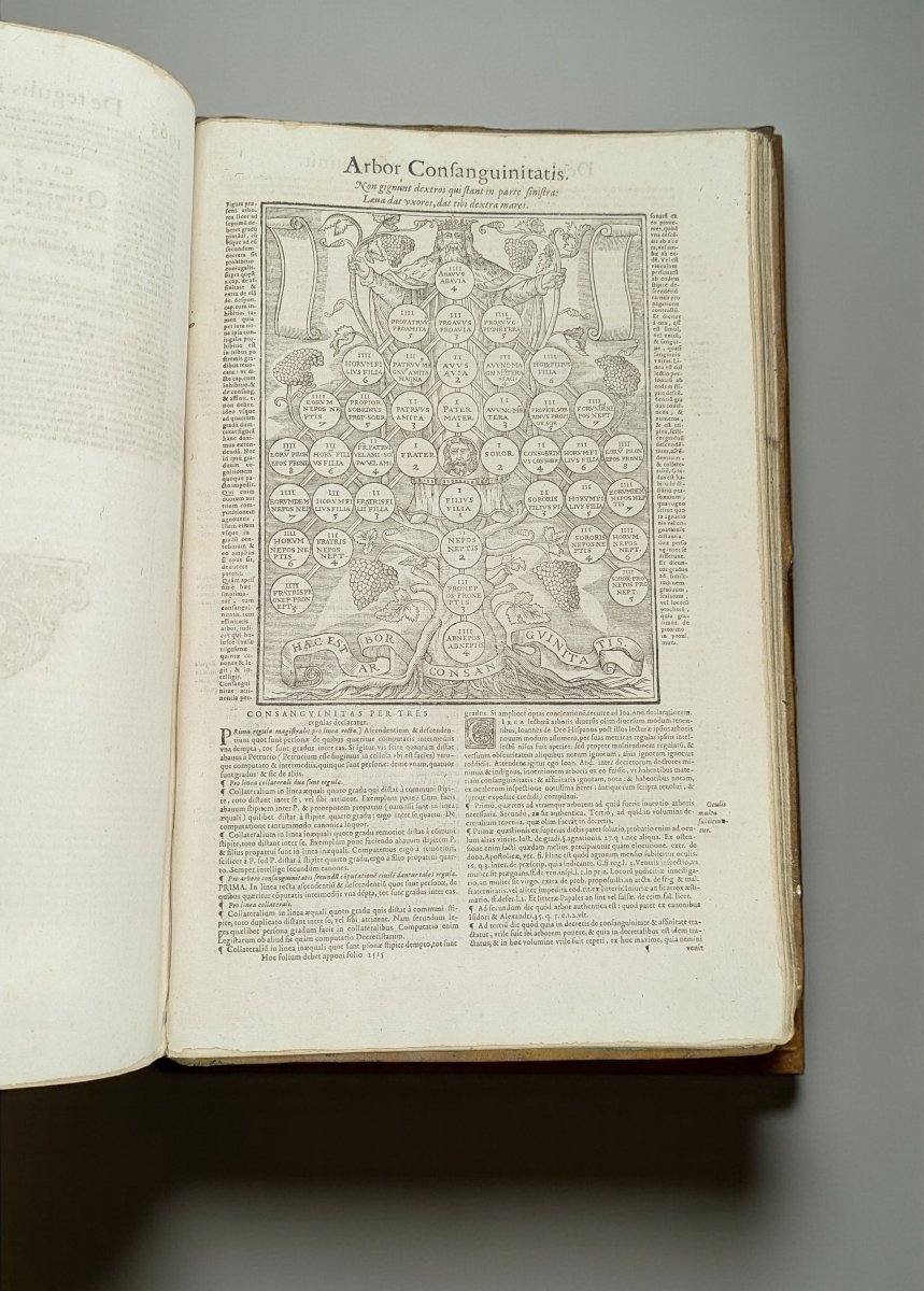 Décrétales de Grégoire IX –  Lyon 1613 – Plus de 2000 pages - Gros ouvrage début XVIIe-photo-2