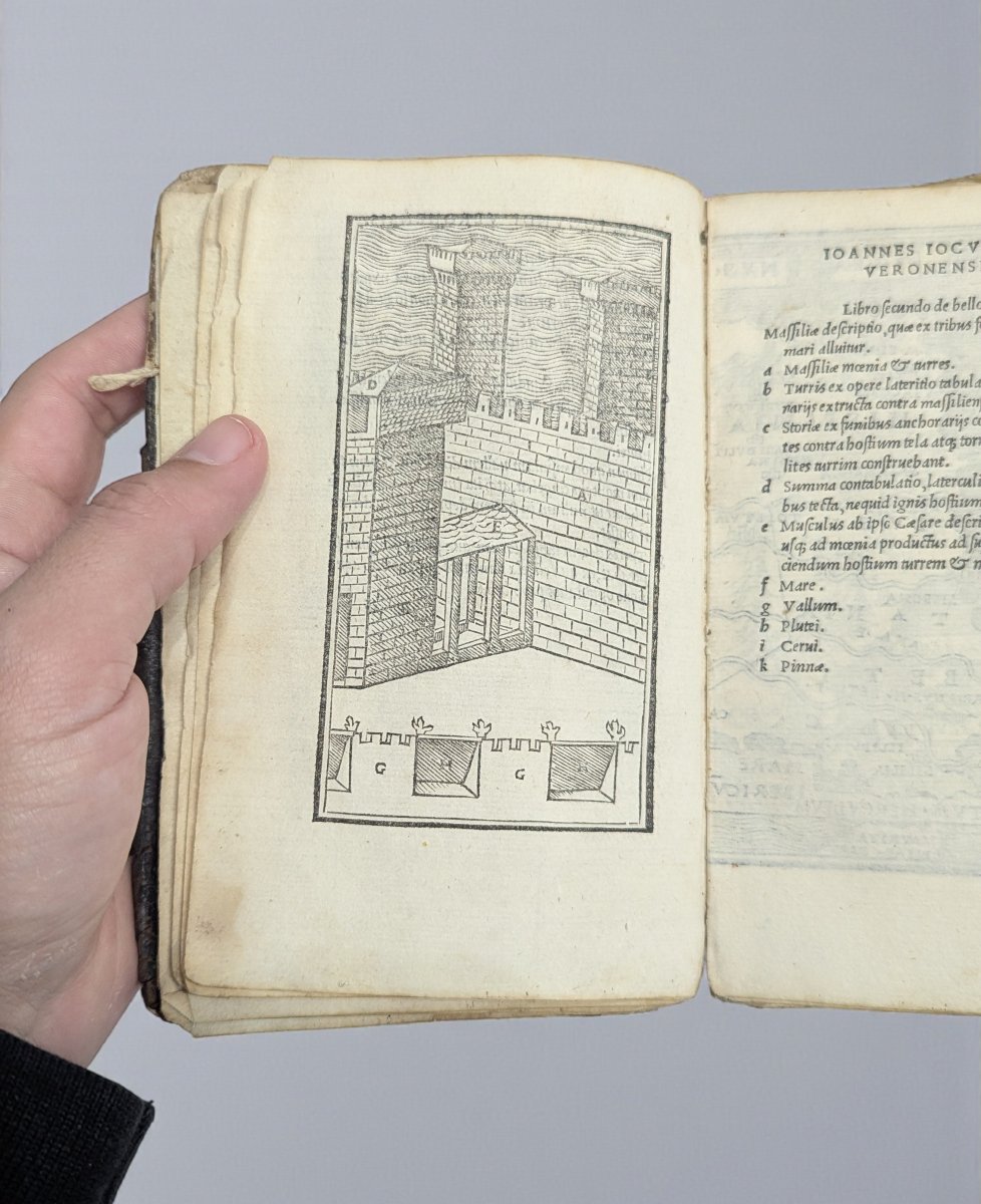 Jules César – Commentaires – Florence 1520 – Édition Giunta - Planches & Cartes-photo-5