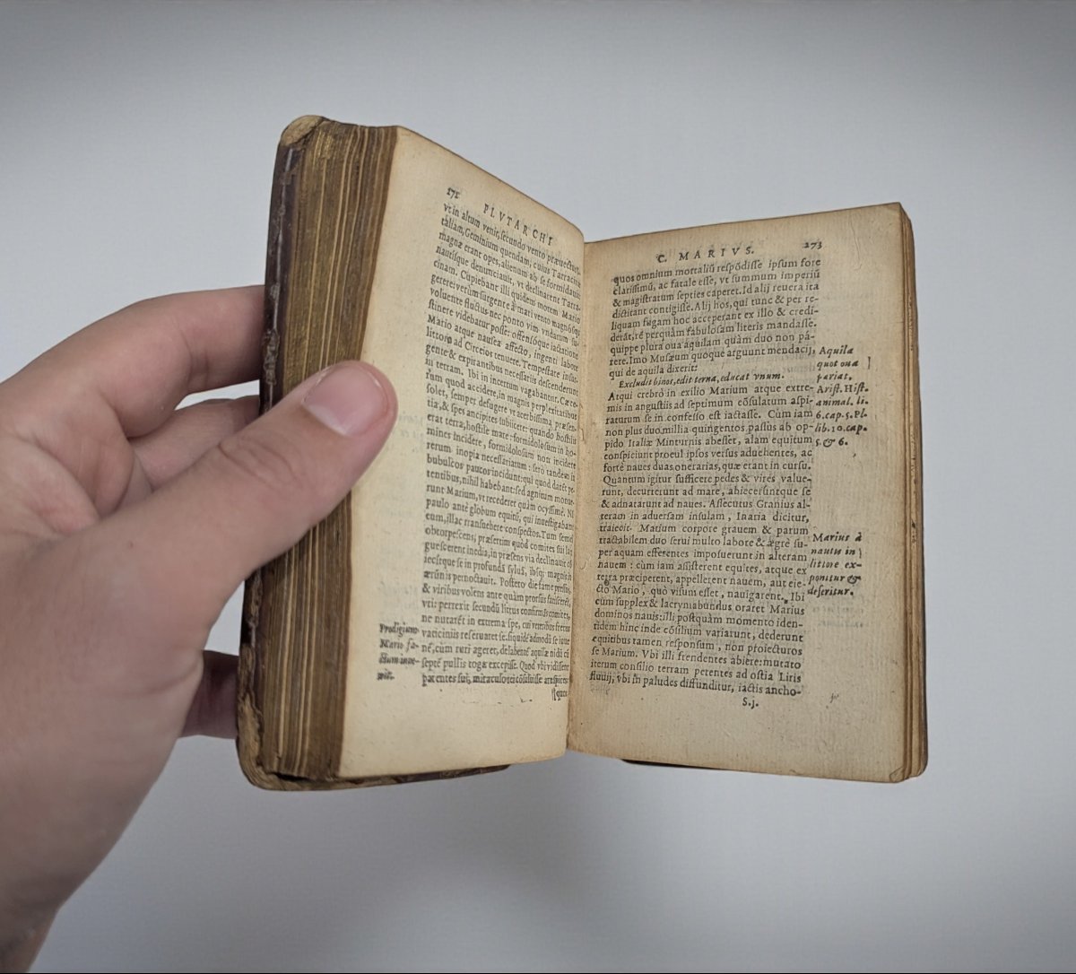 Plutarch – Parallel Lives – Lyon 1566 – Antoine Gryphius – Humanist Edition-photo-4