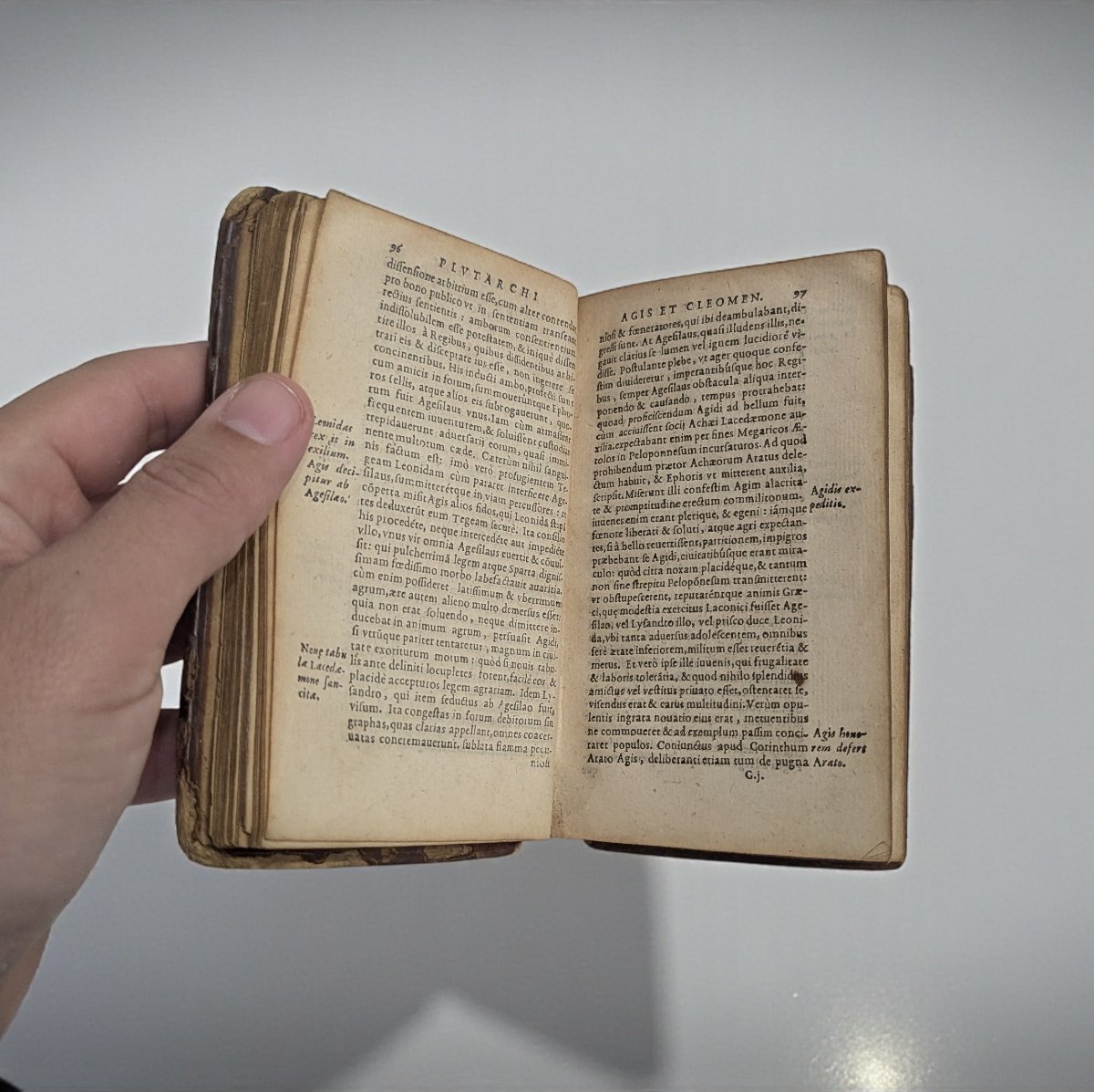 Plutarch – Parallel Lives – Lyon 1566 – Antoine Gryphius – Humanist Edition-photo-5