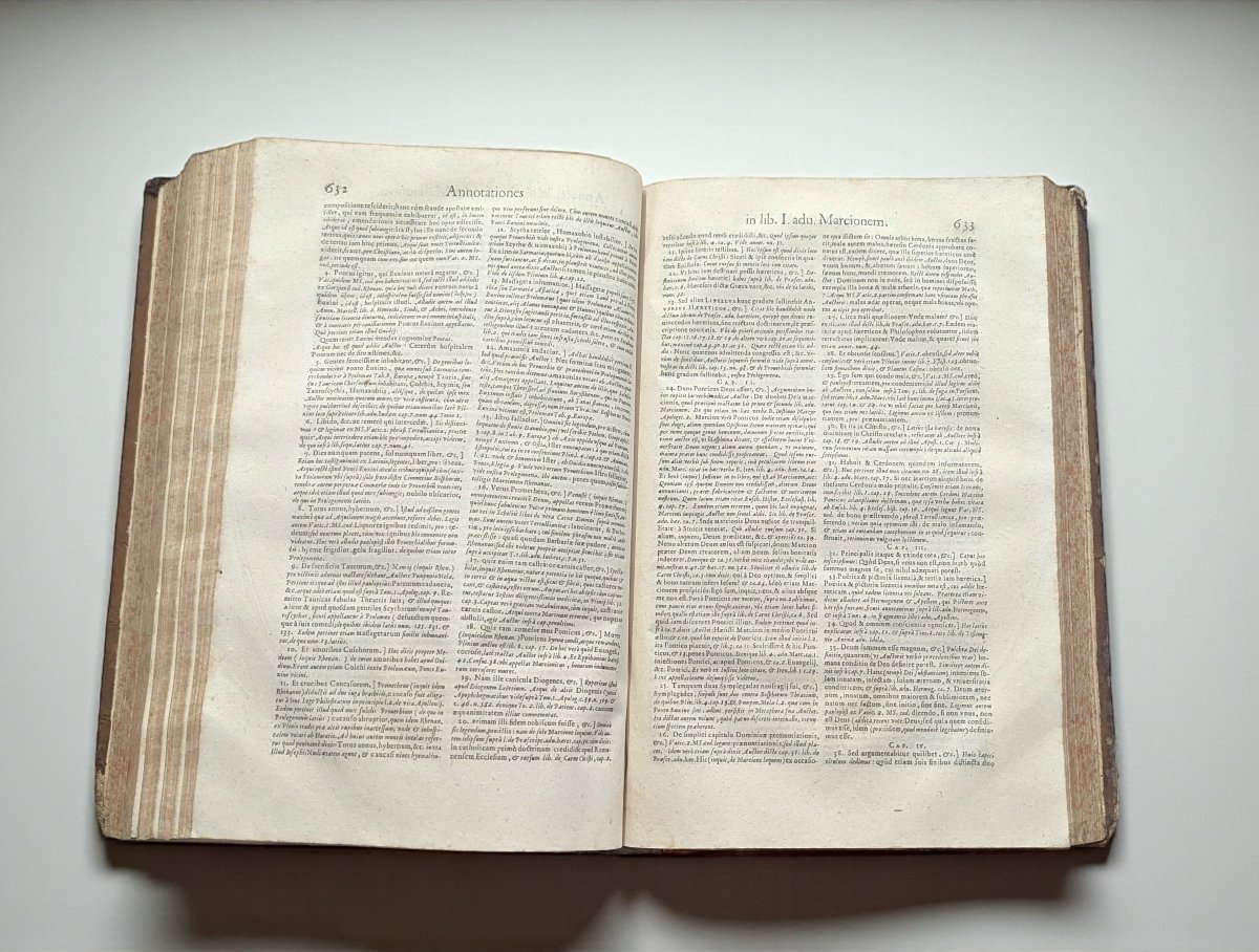 Tertullian – Opera Omnia – Rouen – 1662 – Enormous Work-photo-7