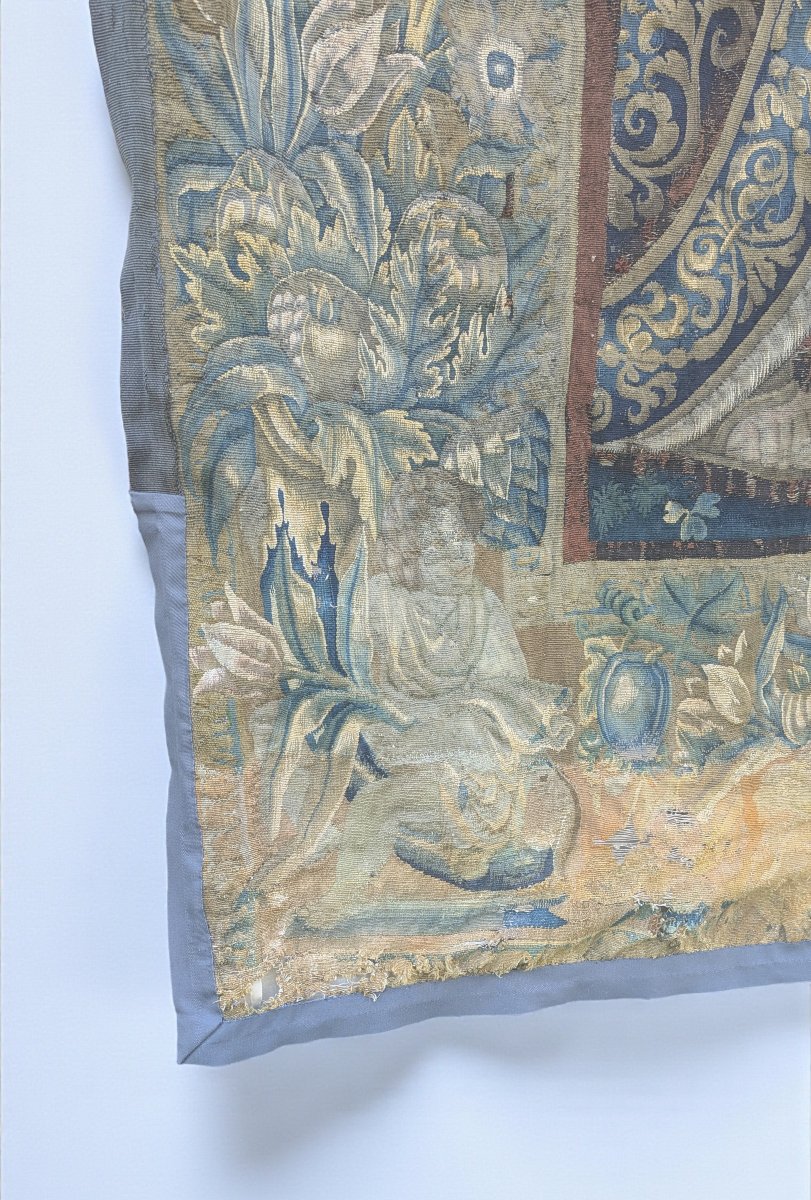 Immense Tapisserie Bruxelles – Constantin au Pont de Milvius – XVIIe siècle-photo-6