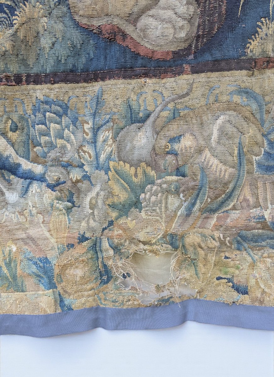 Immense Tapisserie Bruxelles – Constantin au Pont de Milvius – XVIIe siècle-photo-8