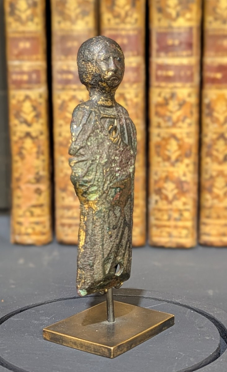 Poupée de châsse reliquaire - Limoges - XIIIe siècle -photo-2