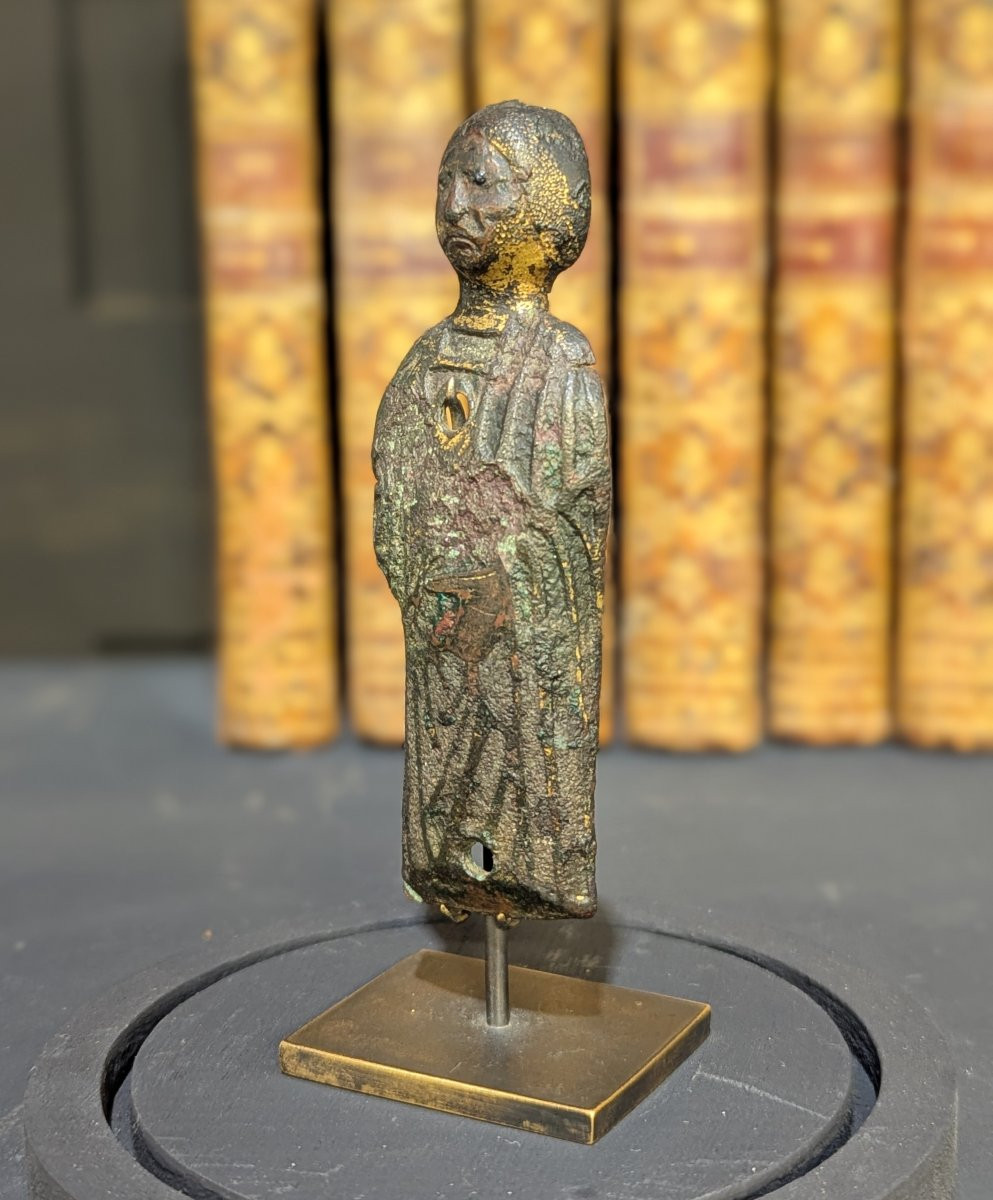 Poupée de châsse reliquaire - Limoges - XIIIe siècle -photo-2