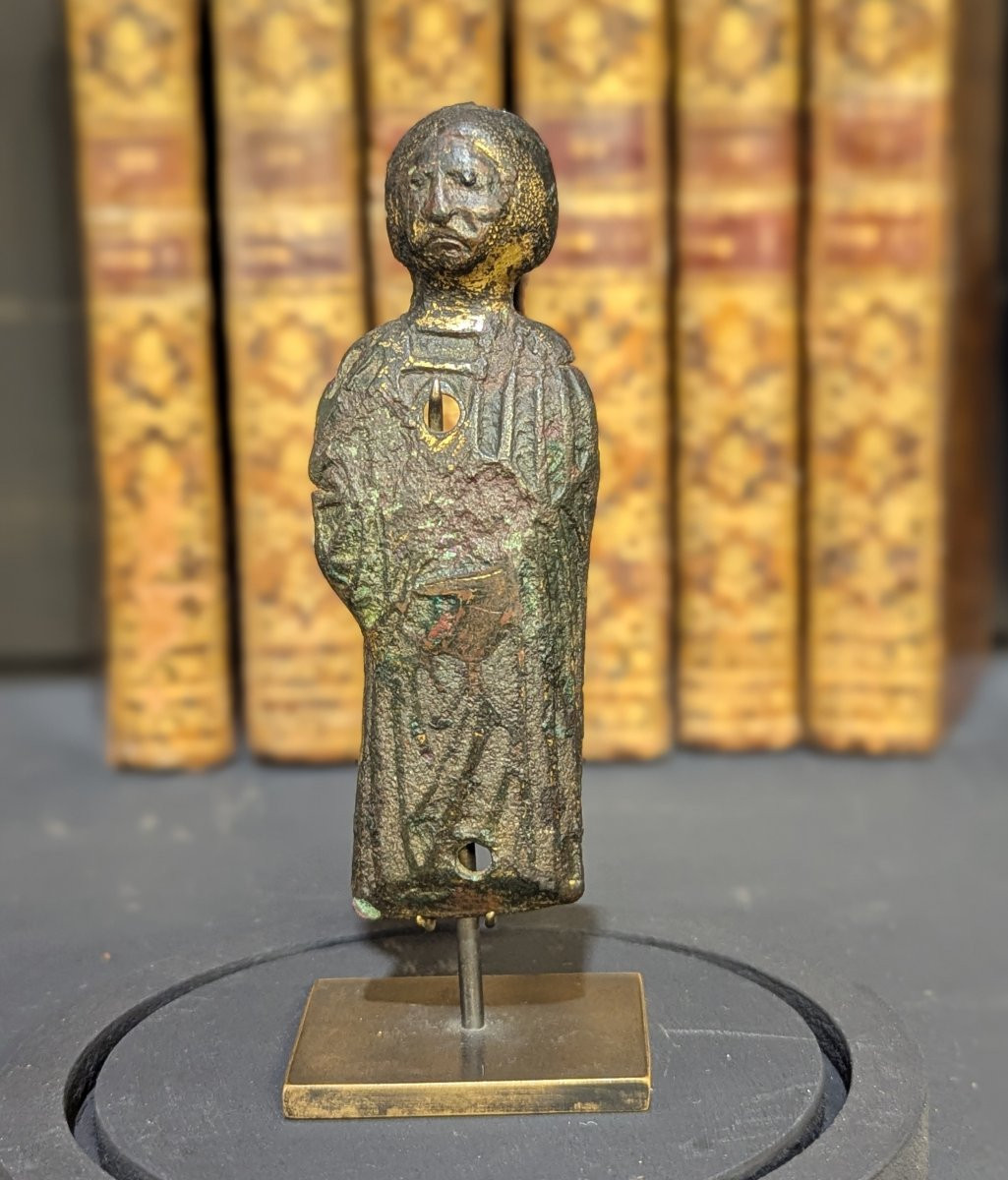 Poupée de châsse reliquaire - Limoges - XIIIe siècle -photo-3