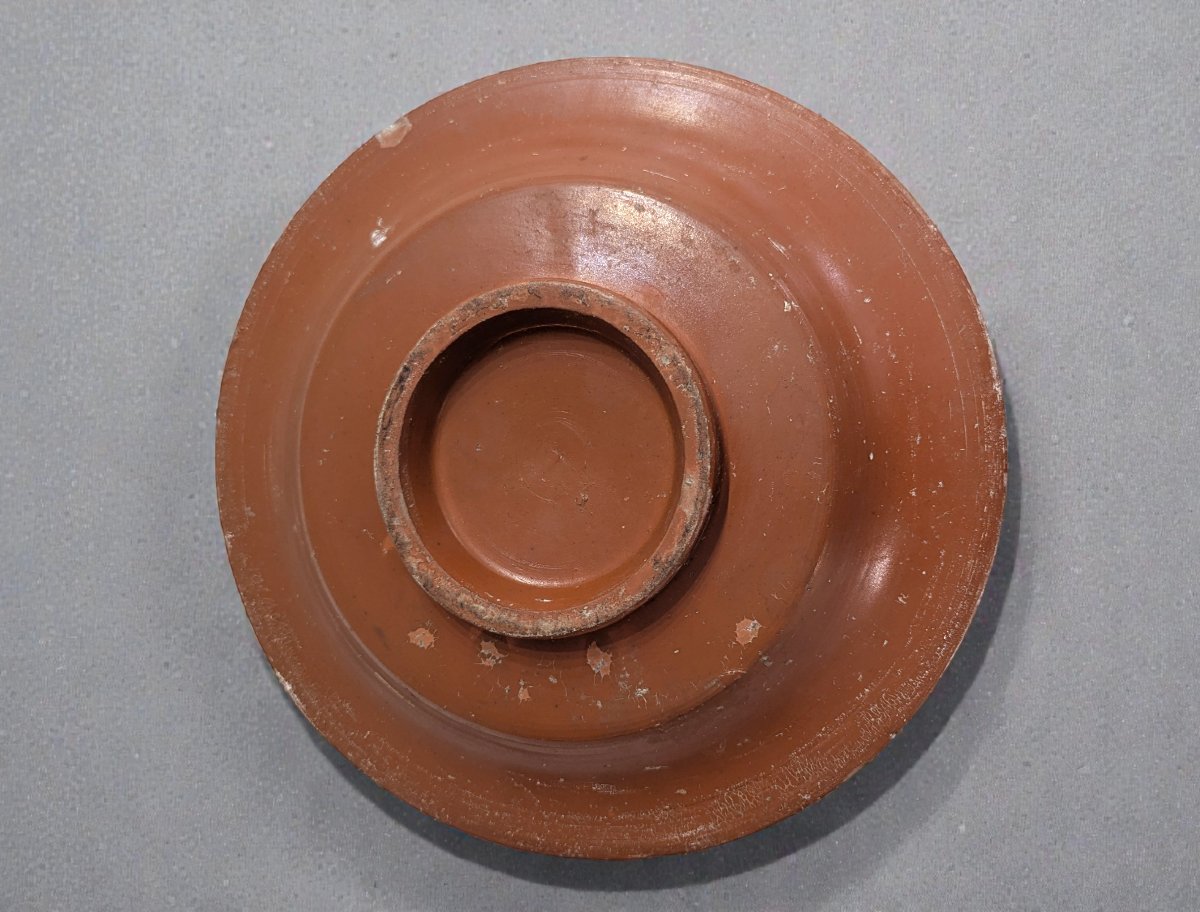 Montans Sigillata Dish – Chresimus Stamp – Early 2nd Century Ad-photo-3