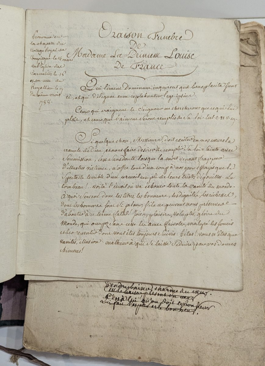 Ensemble de documents manuscrits d’Antoine Rabany Beauregard (1765-1843) + 400pages-photo-3