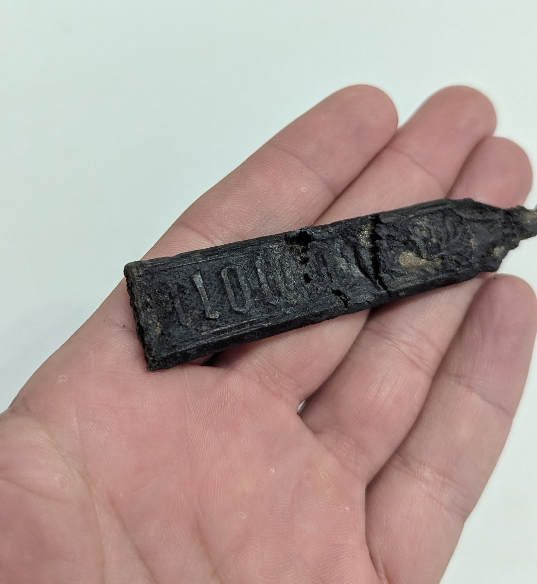 Large Belt Buckle - Phyllacter And Fleur-de-lis - 15th Century -photo-5