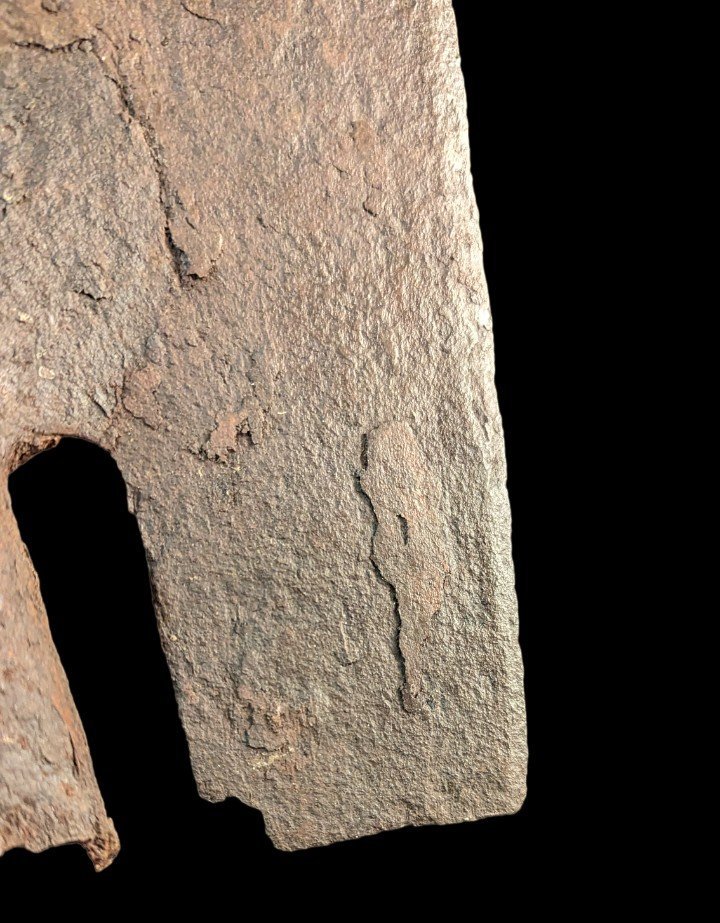Wrought Iron Adze - Early Period - Excavated Artifact-photo-3