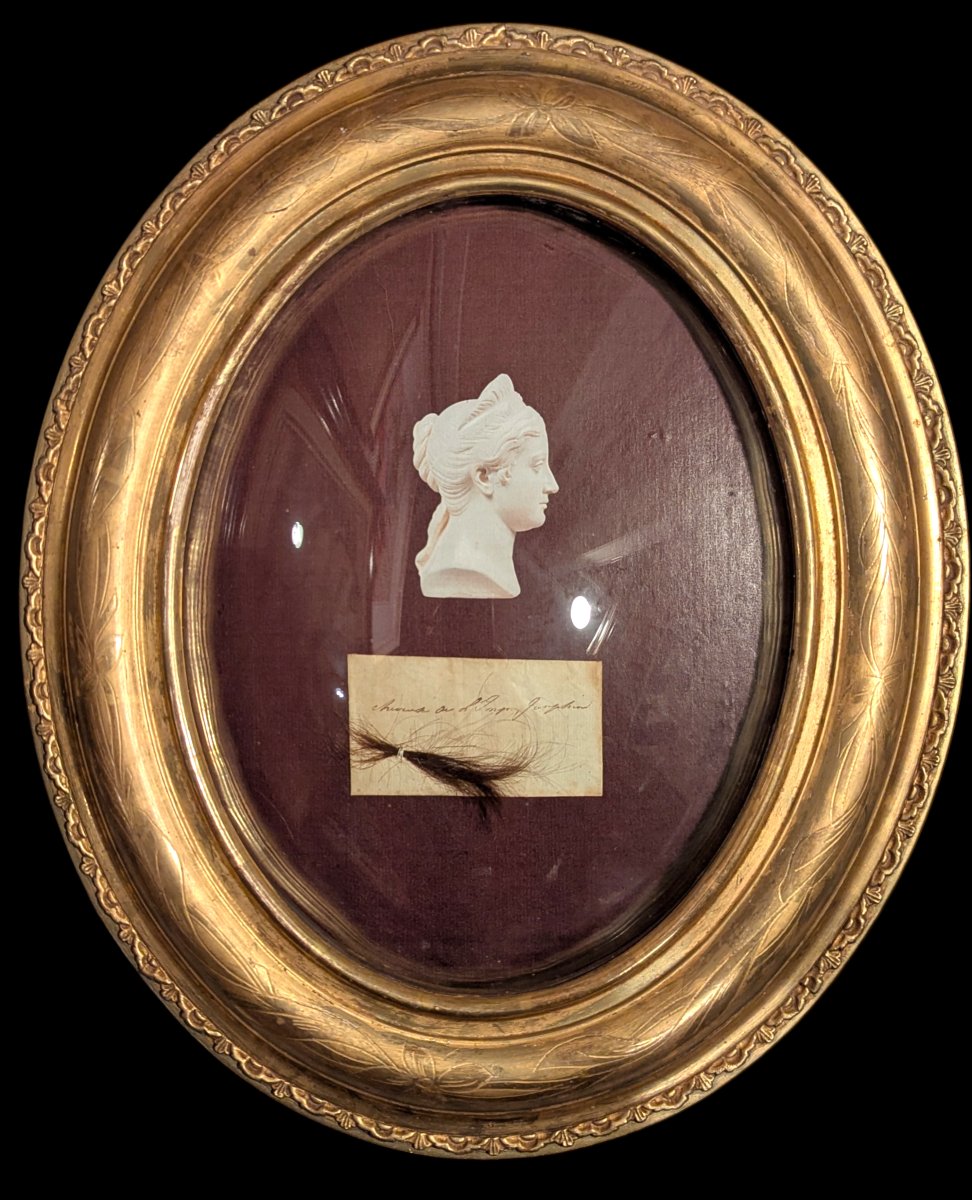 Relic Of Josephine De Beauharnais – Lock Of Hair – First Empire – Napoleon I-photo-2