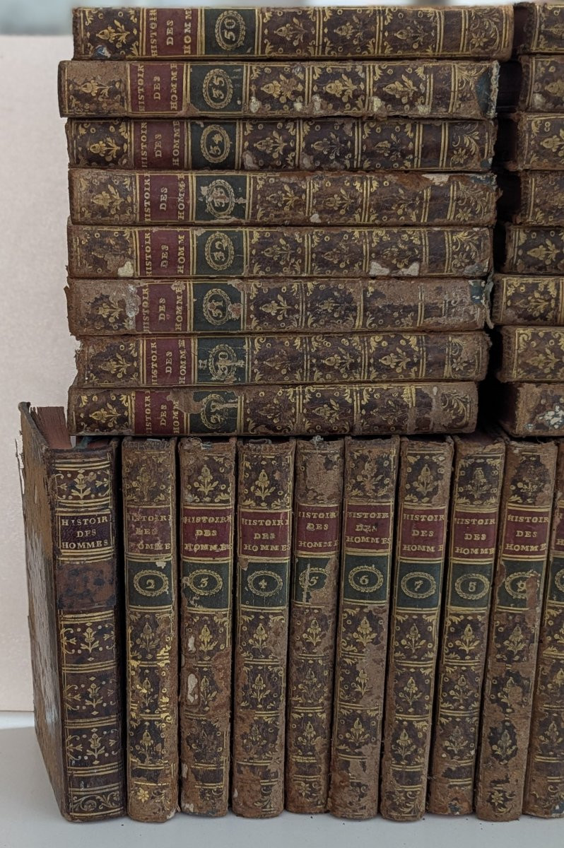 Histoire nouvelle de tous les peuples du monde - Collection complète 52 Tomes - 1779-1781-photo-2