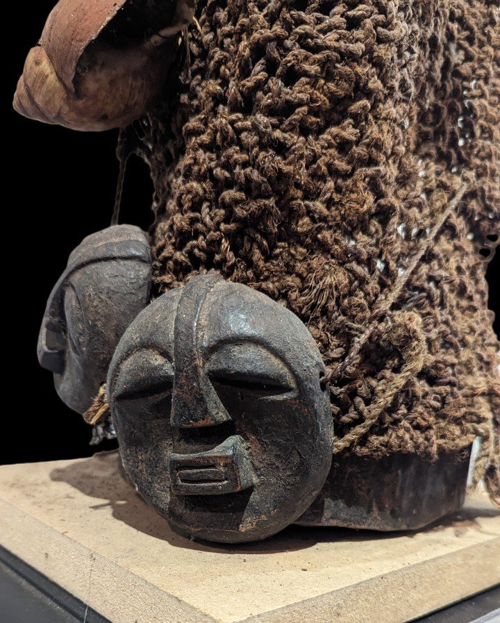 Large Songye Statue - Congo - Tribal Art - 105cm - Provenance-photo-2