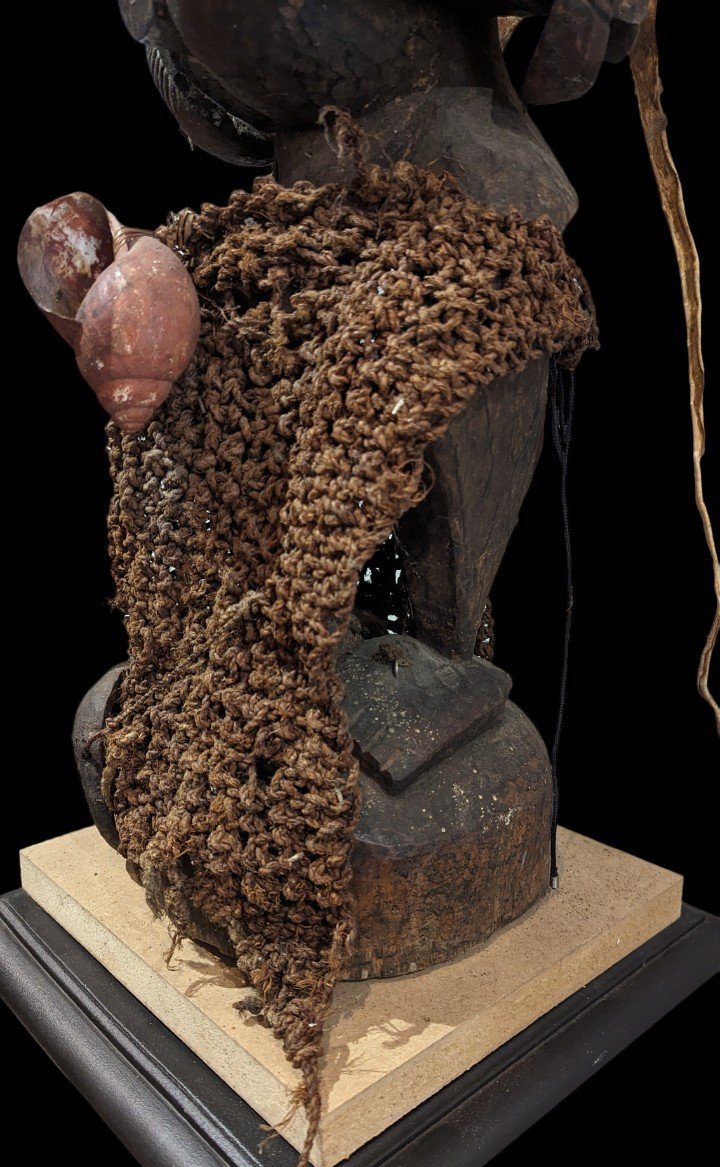 Large Songye Statue - Congo - Tribal Art - 105cm - Provenance-photo-4