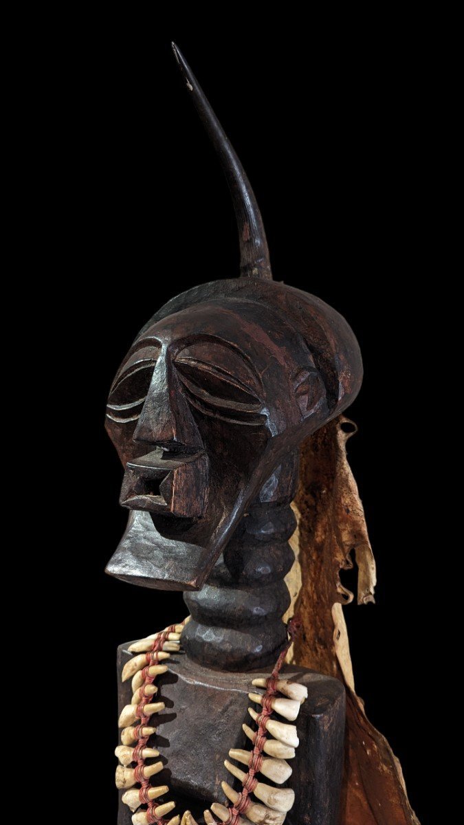 Large Songye Statue - Congo - Tribal Art - 105cm - Provenance-photo-6