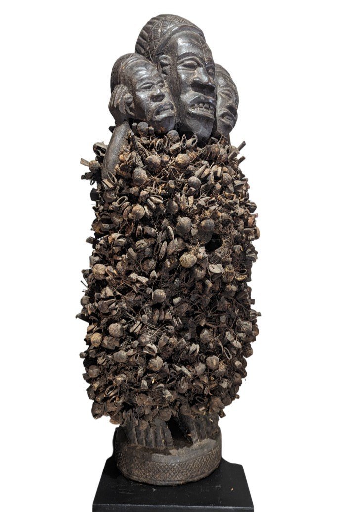 Large Magic Statue Nkisi Nkondi - Vili People - Loango - Congo - Origin-photo-1