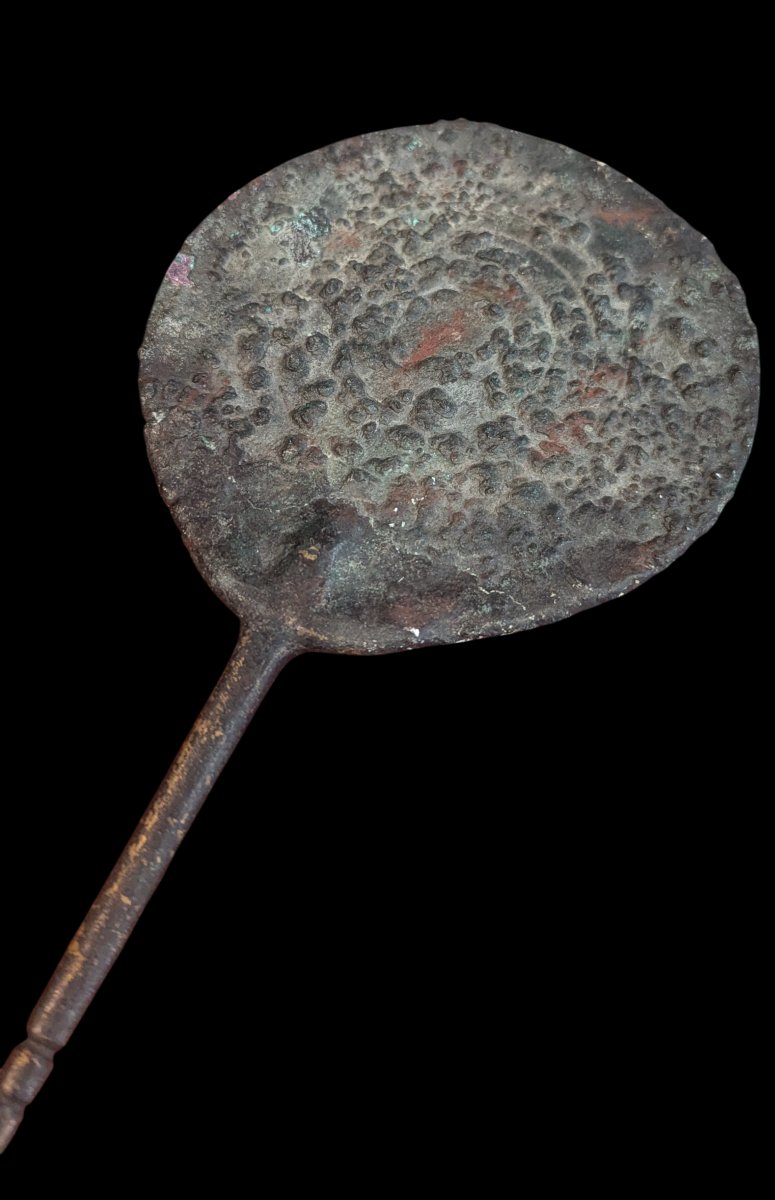 Bronze Mirror - Roman Period - Rare Item-photo-3