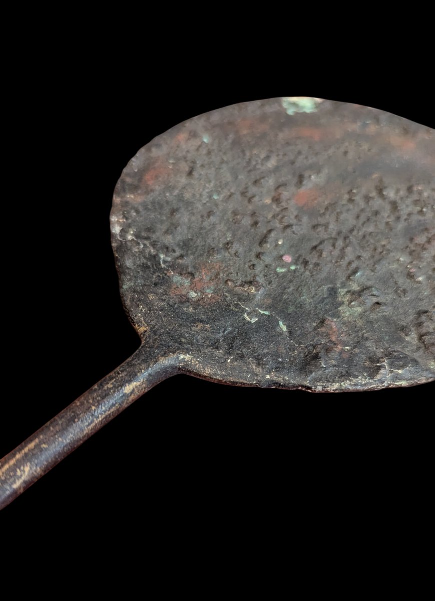 Bronze Mirror - Roman Period - Rare Item-photo-2