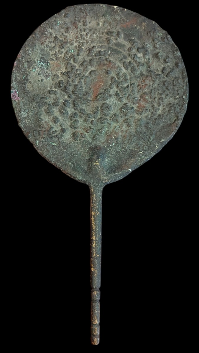 Bronze Mirror - Roman Period - Rare Item