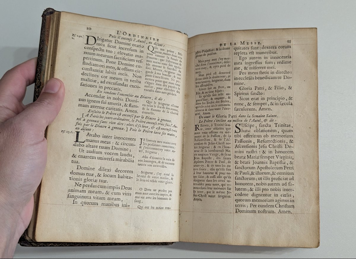 Office de la semaine sainte - Exemplaire personnel de Jean Aymar de Nicolay - 1701-photo-5