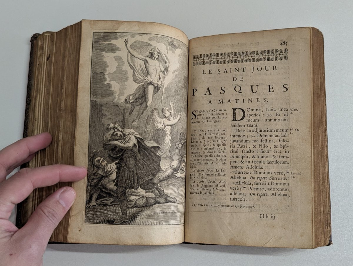 Office de la semaine sainte - Exemplaire personnel de Jean Aymar de Nicolay - 1701-photo-6