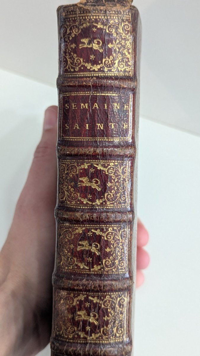 Office de la semaine sainte - Exemplaire personnel de Jean Aymar de Nicolay - 1701-photo-8