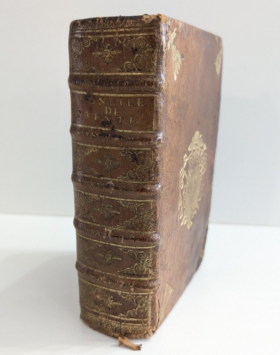 Concile de Trente - EO de 1615 - Exemplaire de l'évêque François de Coetlogon (1631-1706)