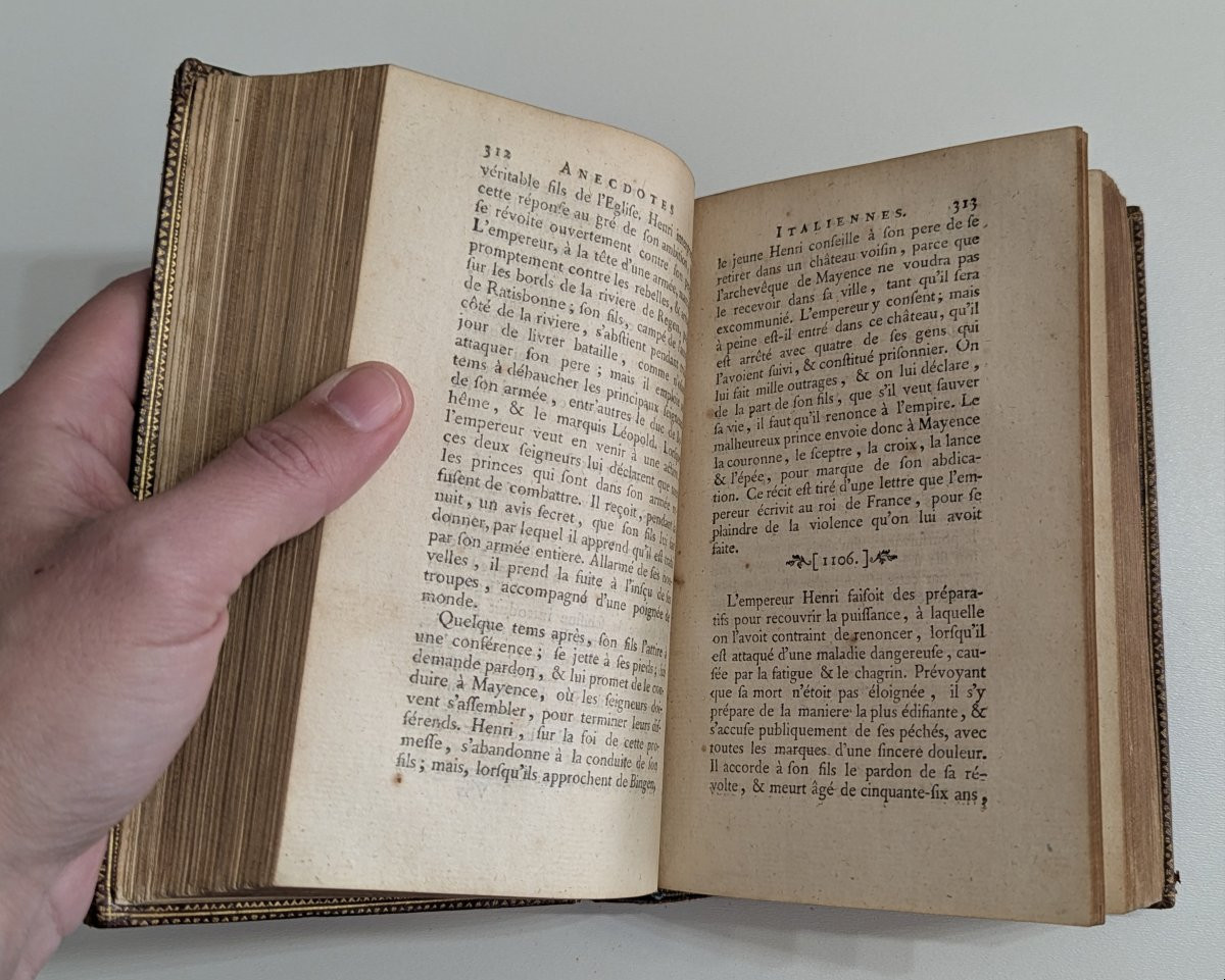Anecdotes italiennes - 1769 - Aux armes de la comtesse de Provence-photo-5
