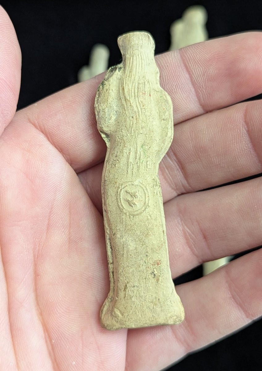 Rare Collection Of 9 Schabmadonna - Vierge à Gratter - German-speaking Region 17th-19th Century-photo-6