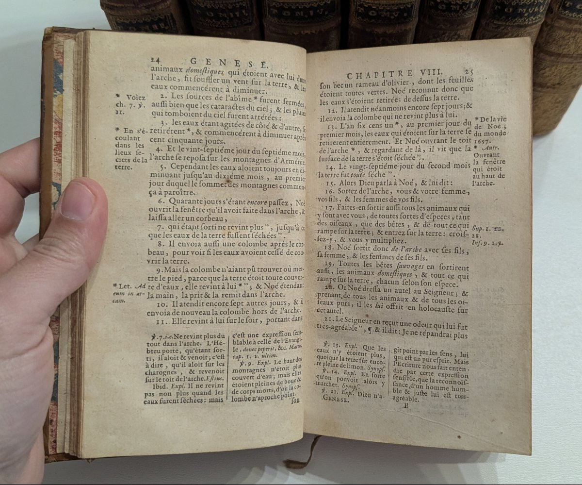 The Holy Bible - 1701 - 8 Volumes Complete-photo-4