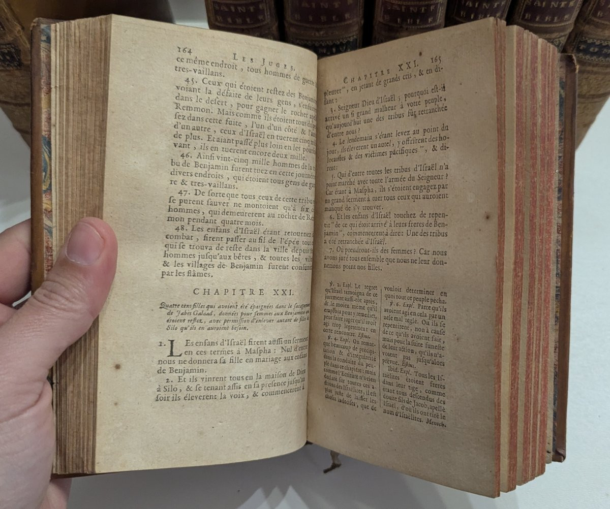 The Holy Bible - 1701 - 8 Volumes Complete-photo-2