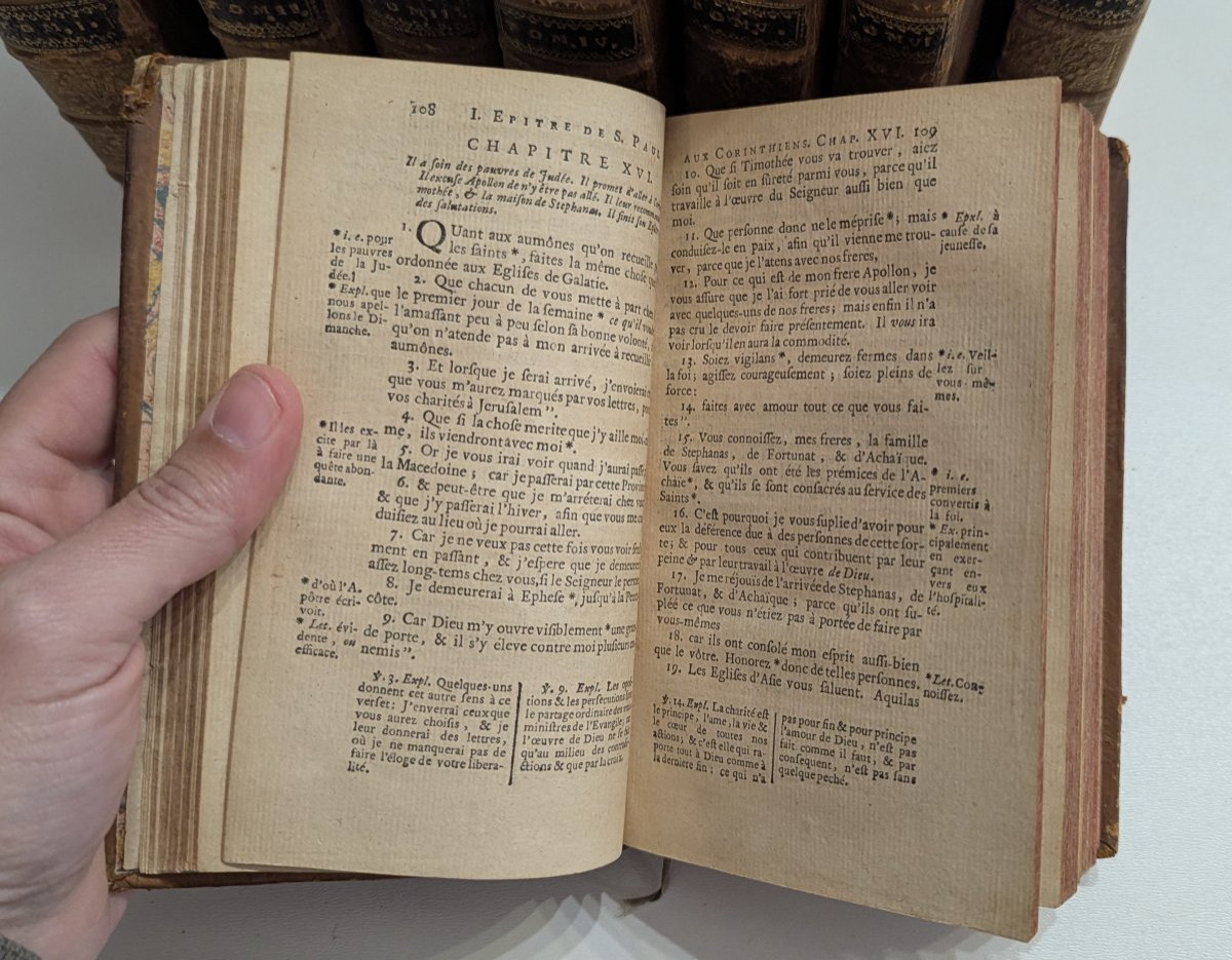 The Holy Bible - 1701 - 8 Volumes Complete-photo-7