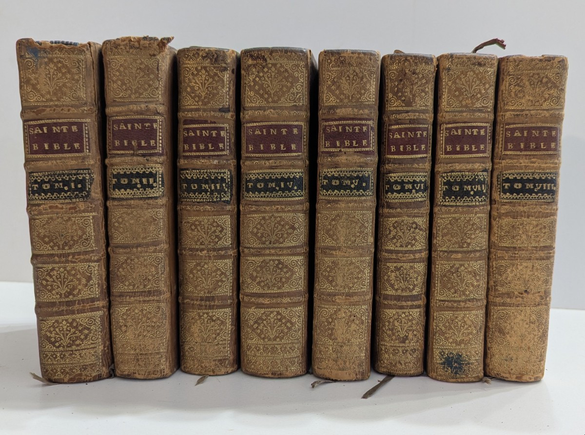 The Holy Bible - 1701 - 8 Volumes Complete