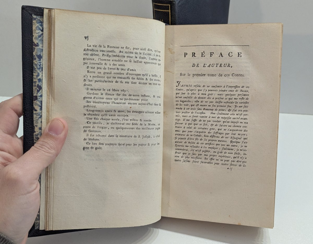 Contes & Nouvelles De La Fontaine - 1764 - 2t Complete - Numerous Engravings-photo-1