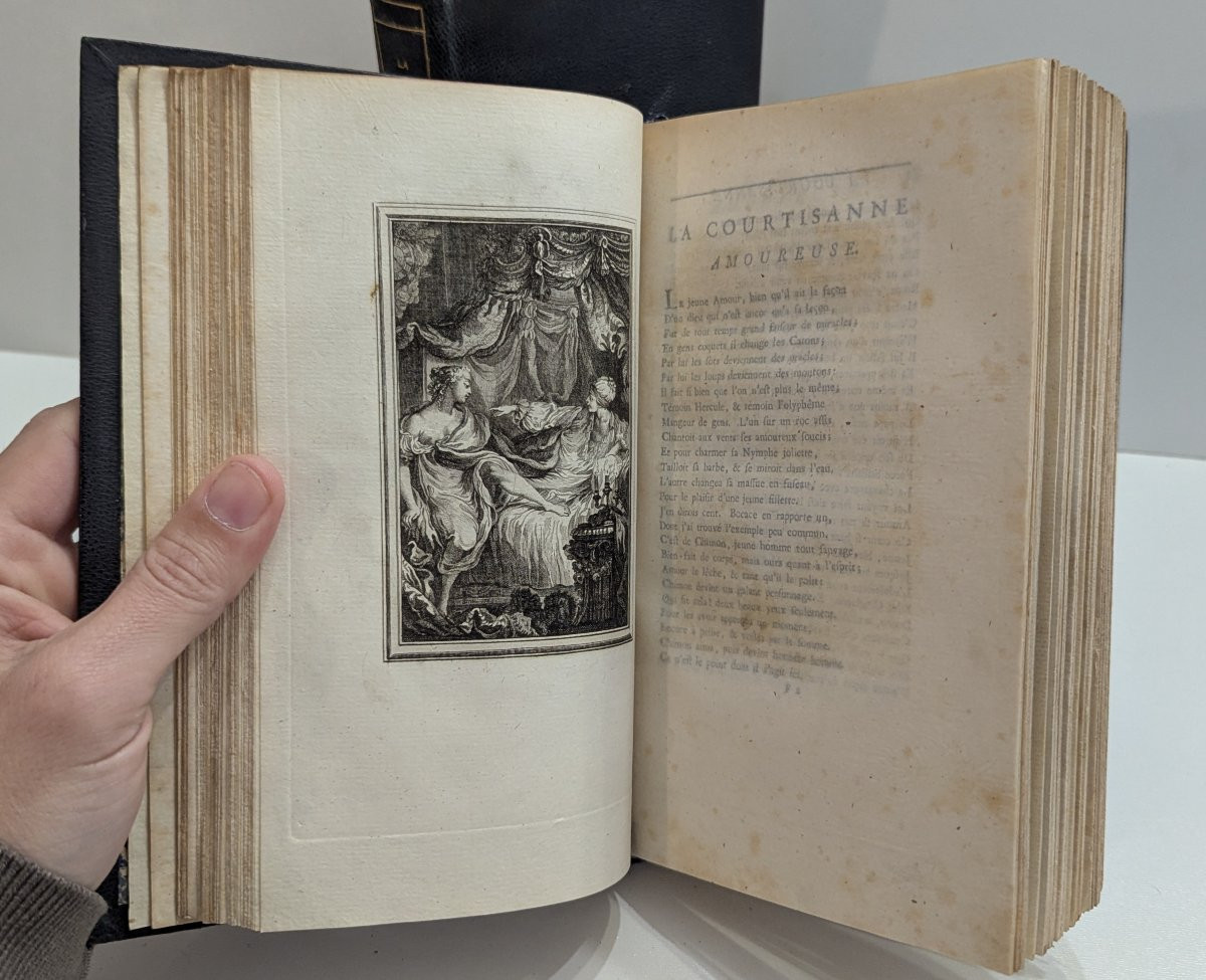 Contes & Nouvelles De La Fontaine - 1764 - 2t Complete - Numerous Engravings-photo-6