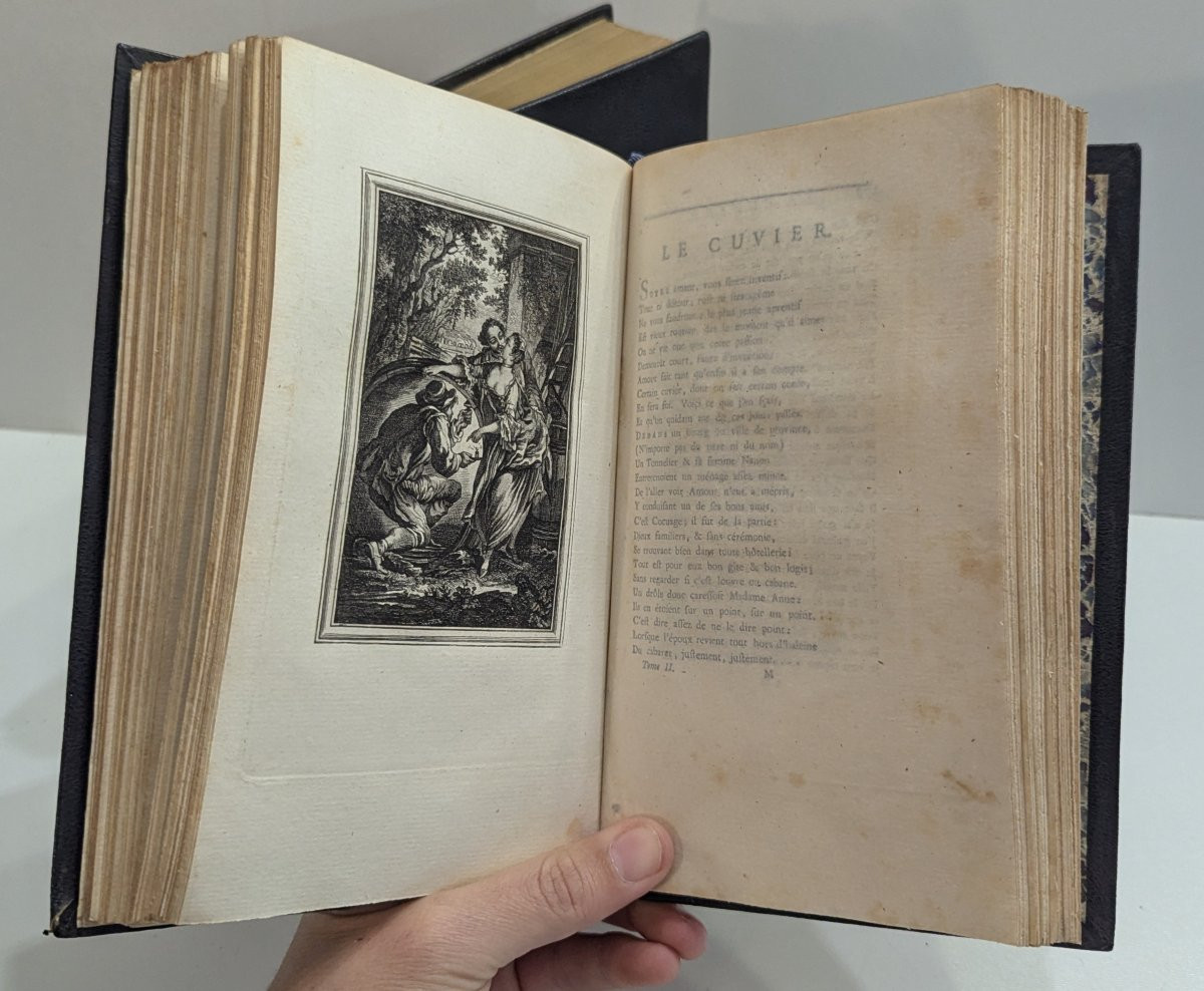 Contes & Nouvelles De La Fontaine - 1764 - 2t Complete - Numerous Engravings-photo-7