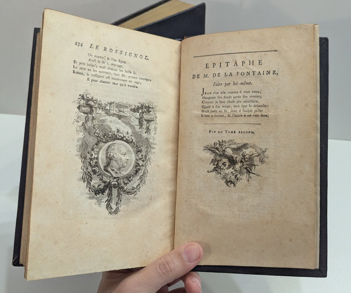 Contes & Nouvelles De La Fontaine - 1764 - 2t Complete - Numerous Engravings-photo-8