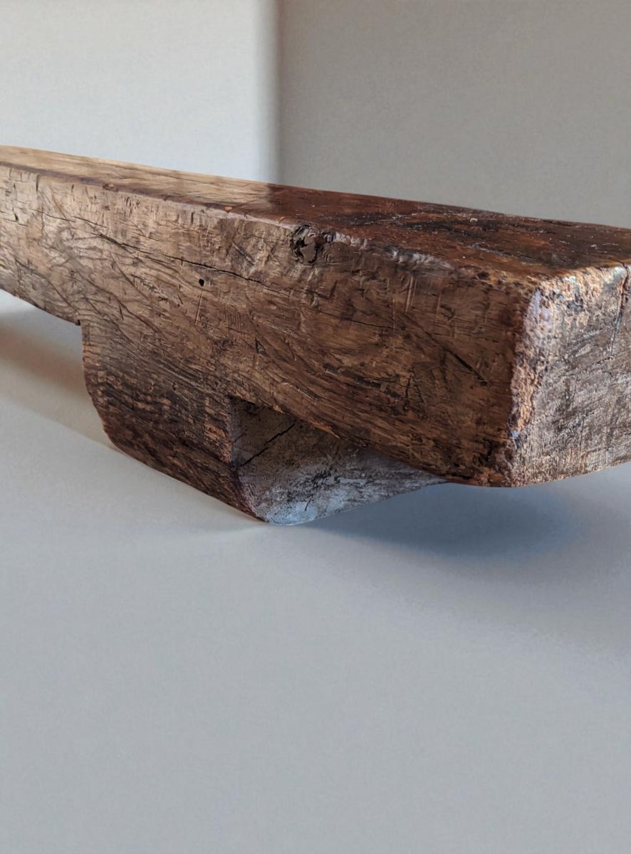 Table basse monoxyle – Brutalisme, inspiration japonaise-photo-4