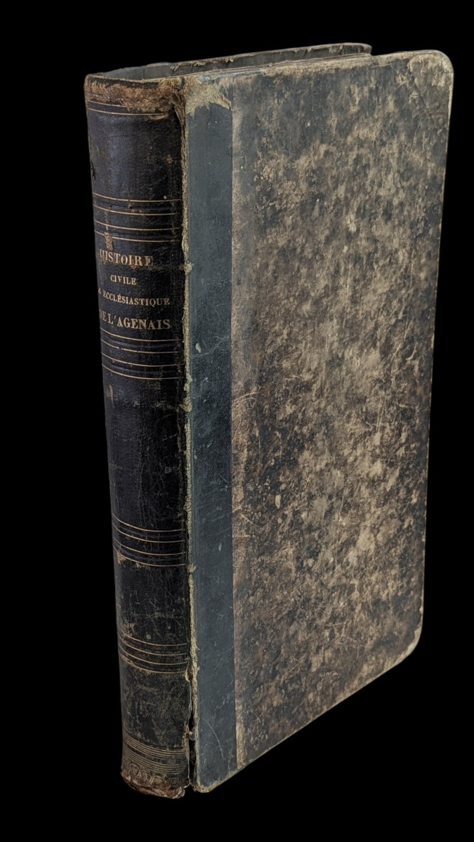 Manuscrit de 623 pages – Histoire d’Agen par Pierre Caprais Tournié (1795-1880)