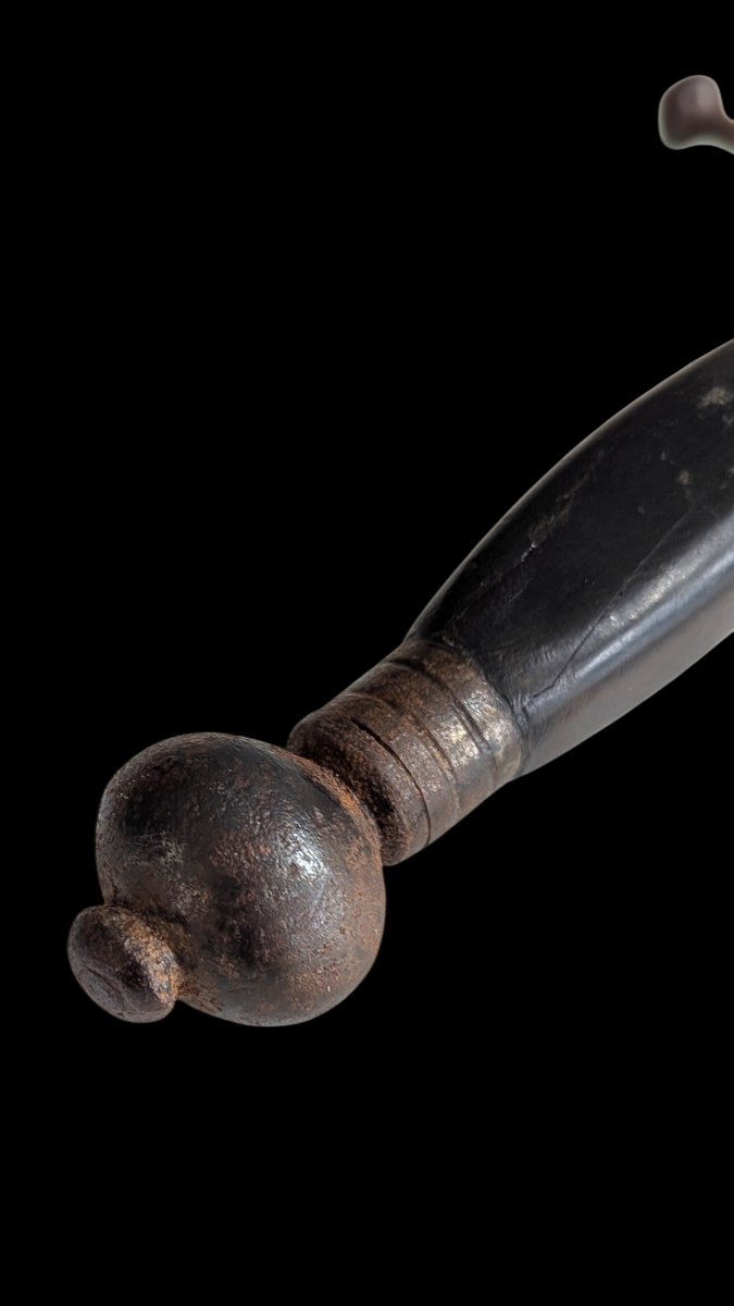 Épée à lame inscrite INRI – MARIA – Fin XVIe ou début XVIIe siècle-photo-6