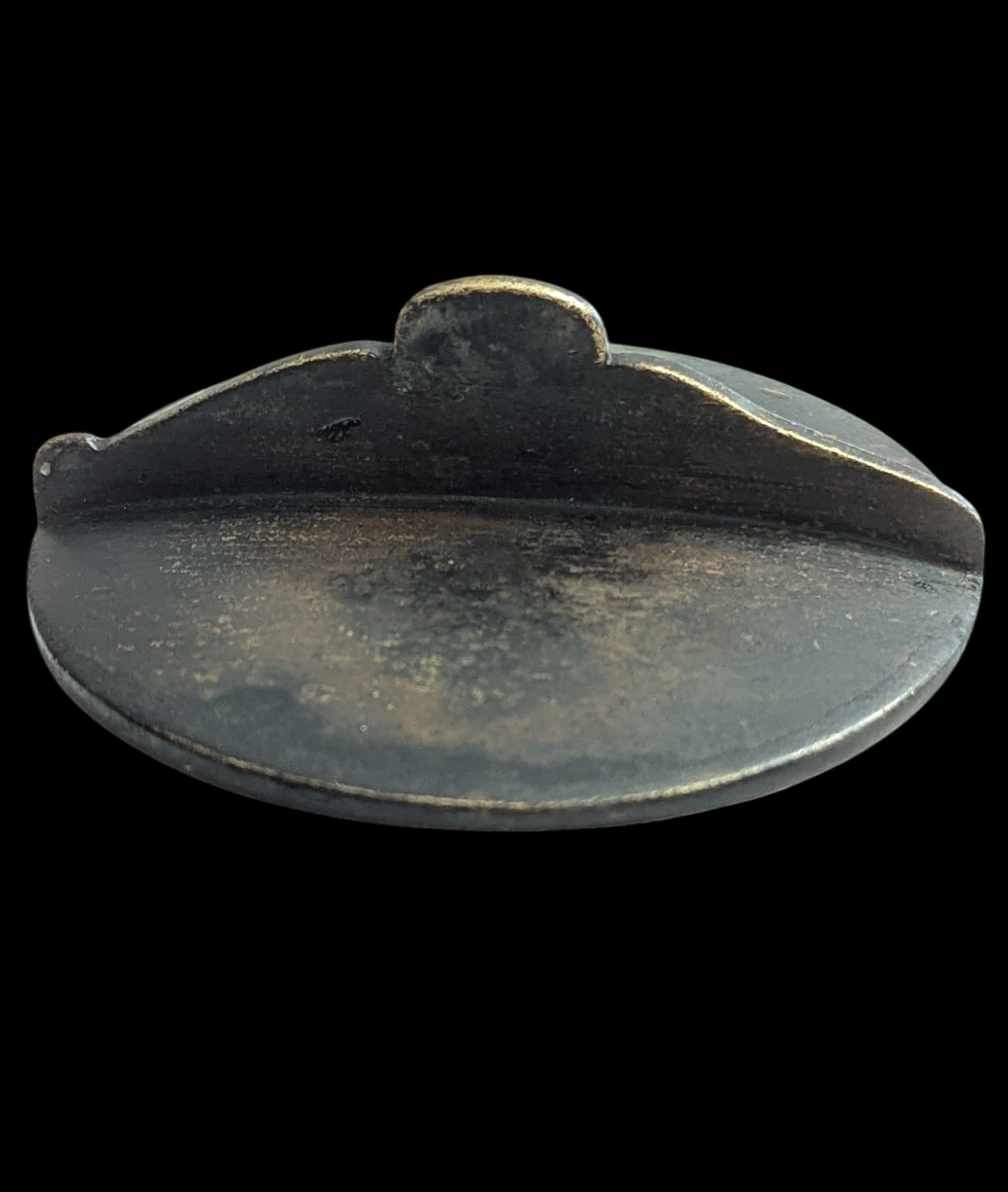 Seal Matrix Of The Connétablie Et Maréchaussée De France - Balincourt Coat Of Arms -1764-photo-2
