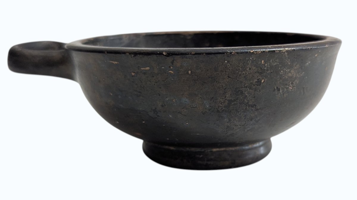 Bowl With Black Varnish - Southern Italy (magna Graecia) - 4th-3rd Century Bc -provenance-photo-2