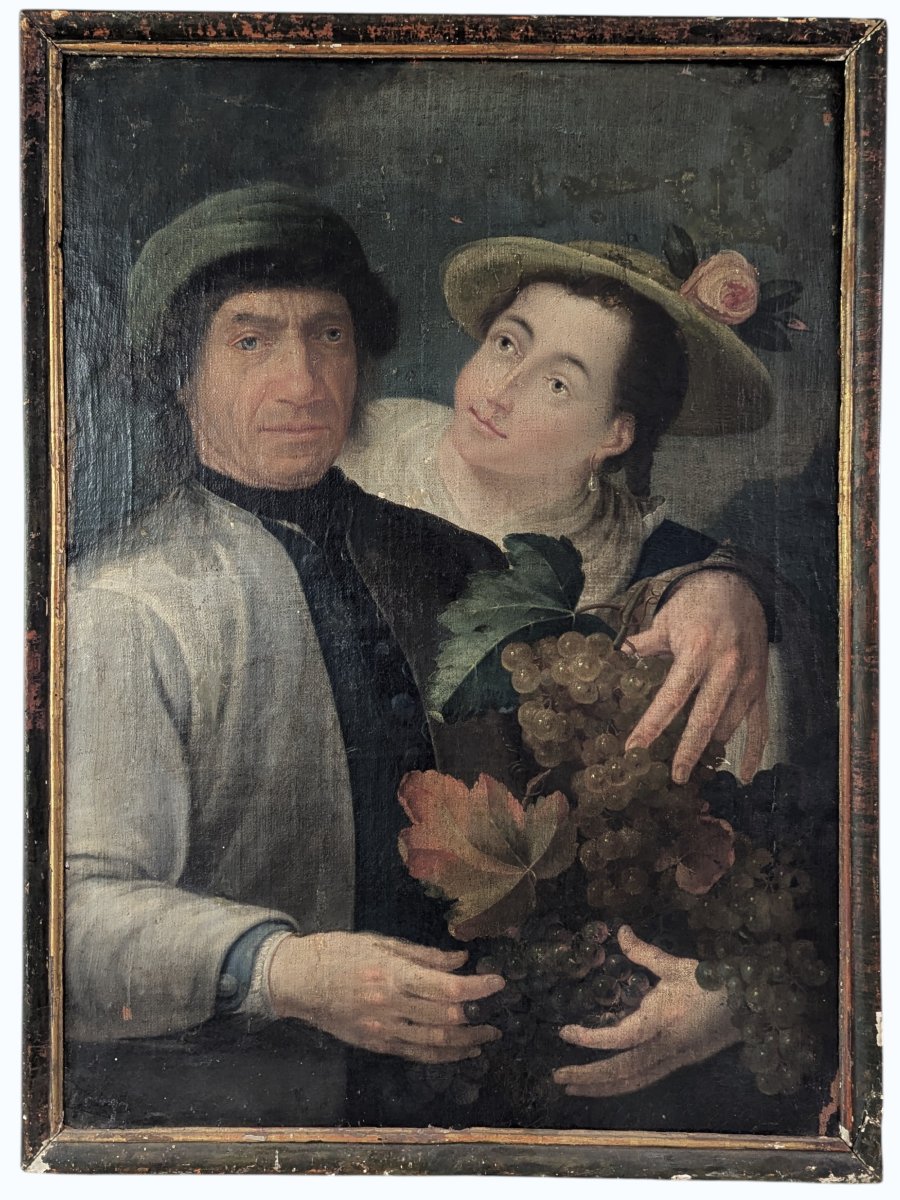 The Children Of Bacchus - Flemish School - 18th Century-photo-2