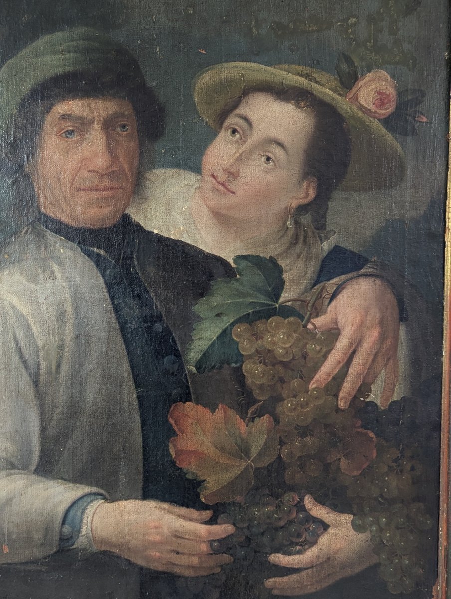 The Children Of Bacchus - Flemish School - 18th Century-photo-3