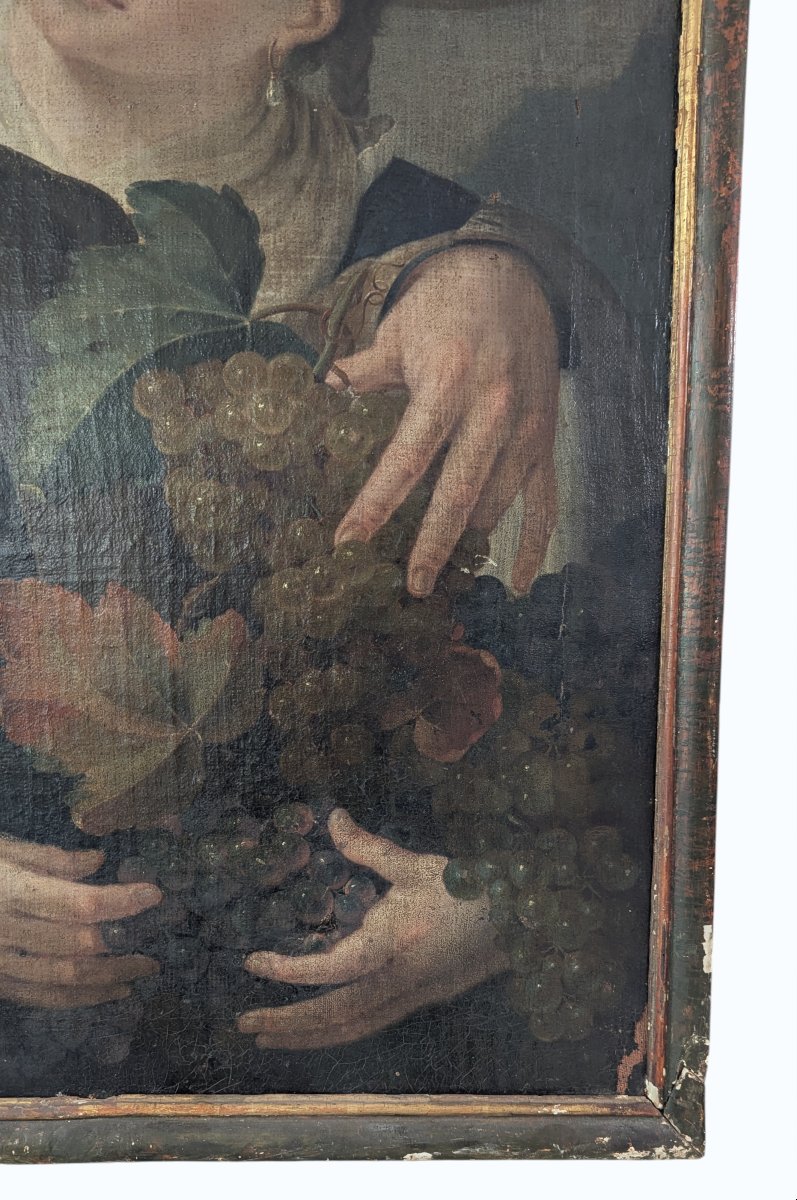 The Children Of Bacchus - Flemish School - 18th Century-photo-1