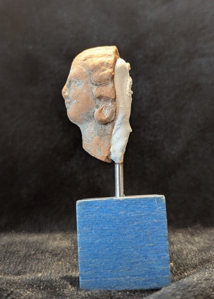 Tête En Terre Cuite Romaine - IIIe Siècle - Figurine - Julia Domna-photo-2