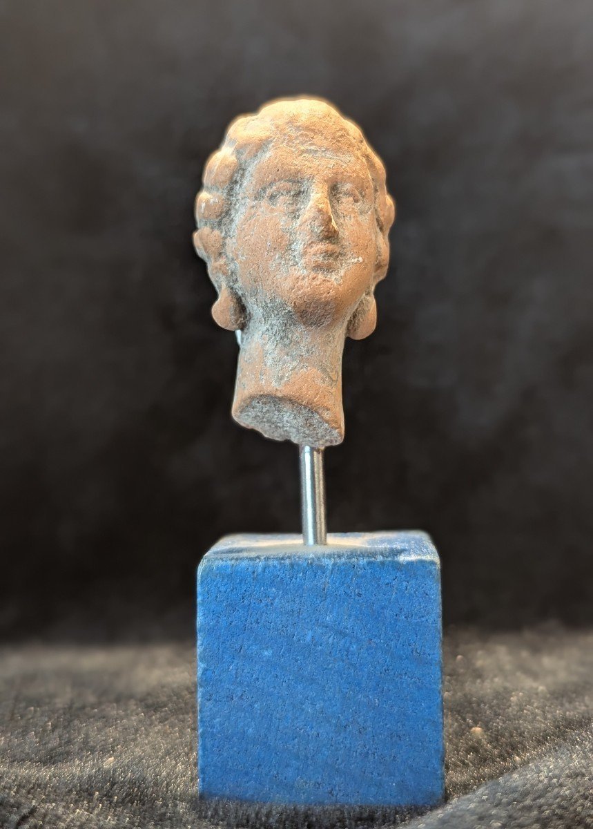 Tête En Terre Cuite Romaine - IIIe Siècle - Figurine - Julia Domna-photo-4