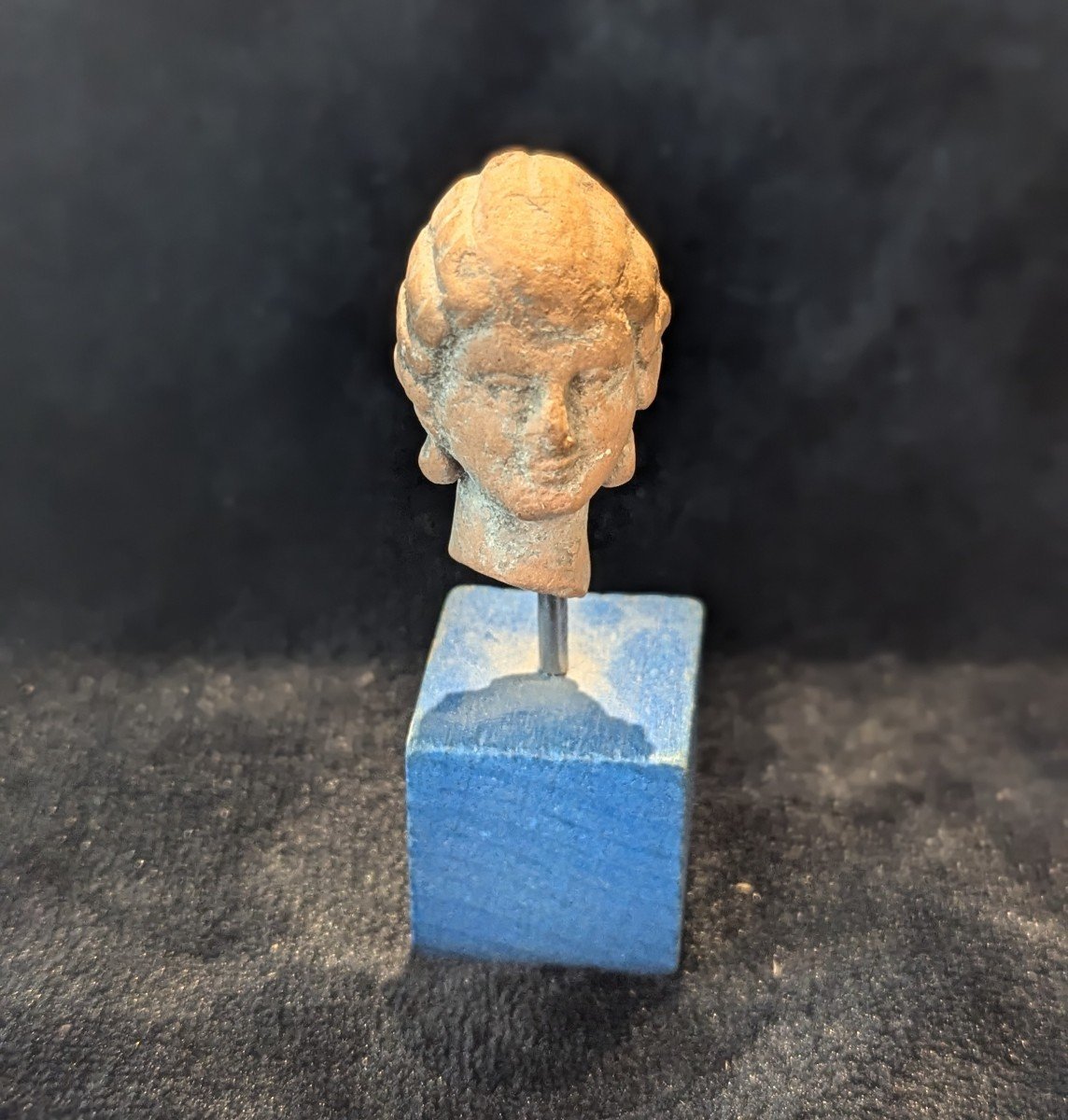 Tête En Terre Cuite Romaine - IIIe Siècle - Figurine - Julia Domna-photo-1