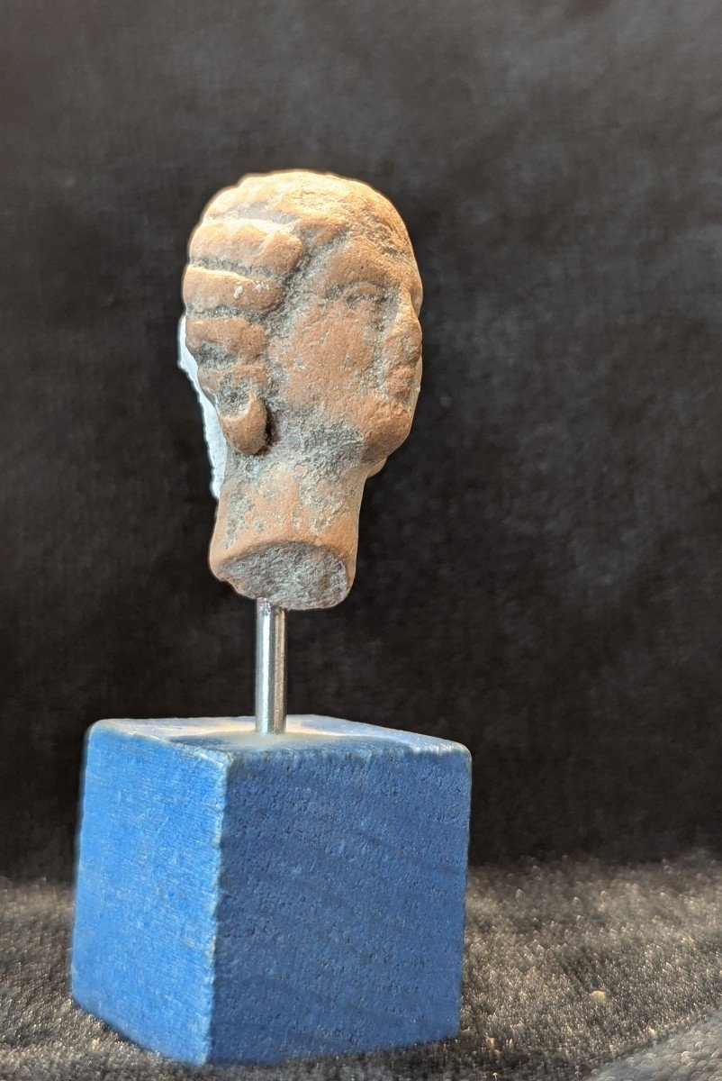 Tête En Terre Cuite Romaine - IIIe Siècle - Figurine - Julia Domna-photo-3